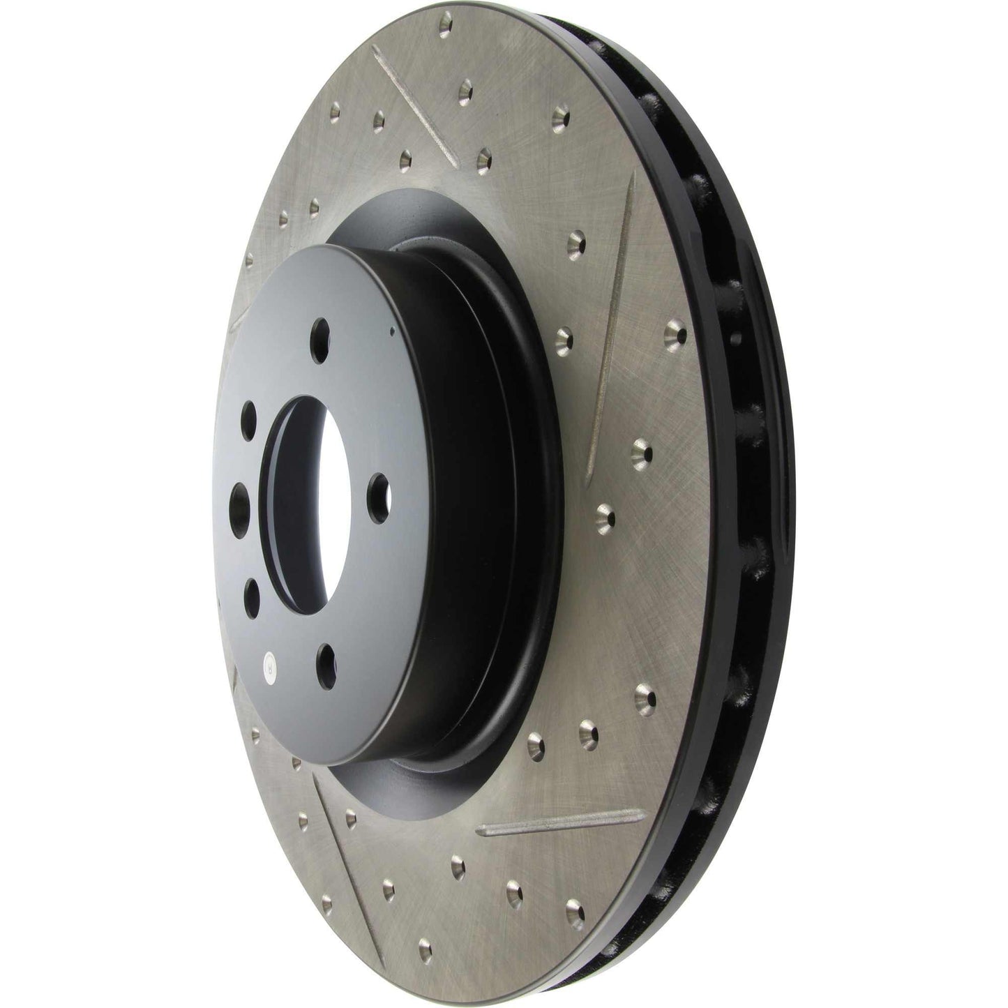 StopTech SportStop 14-17 Land Rover Range Rover Slotted & Drilled Front Left Cryo Rotor 127.22011CL