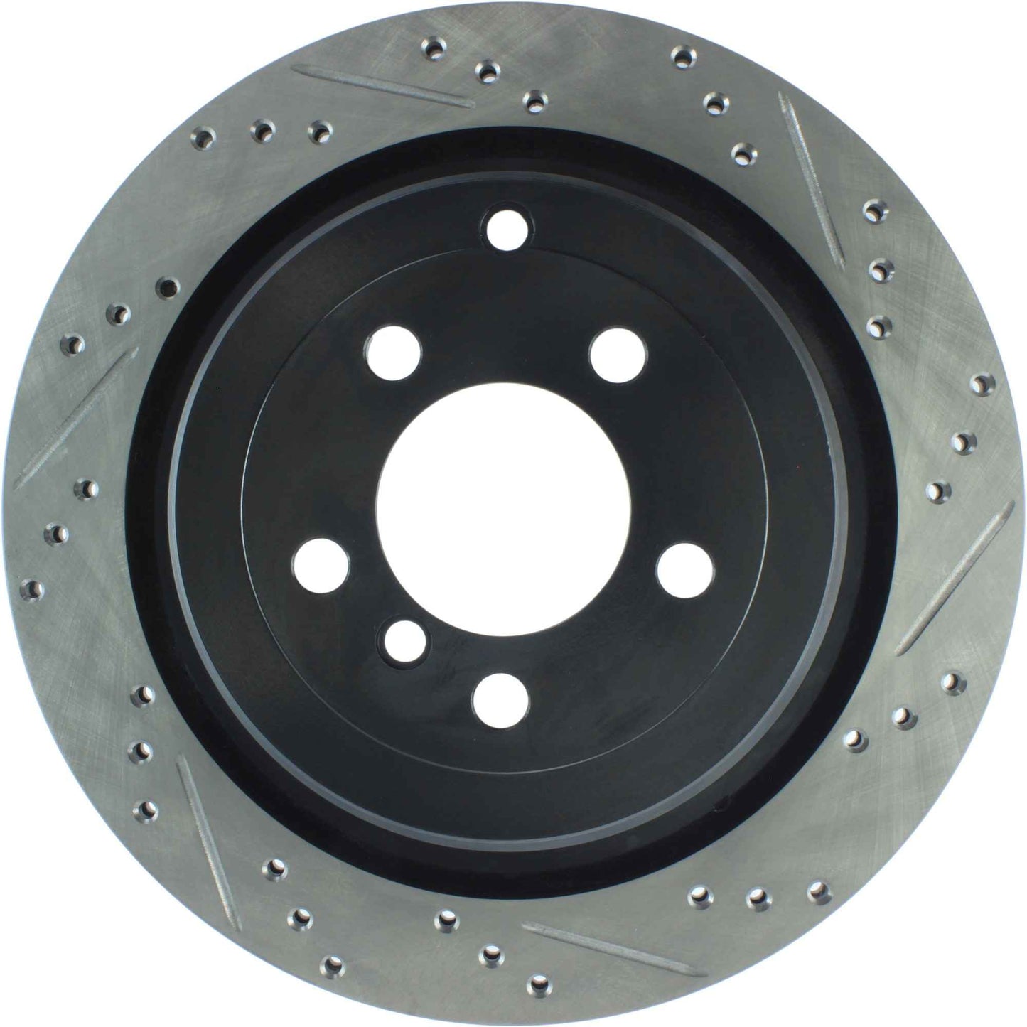 StopTech Slotted & Drilled Sport Brake Rotor 127.22017L