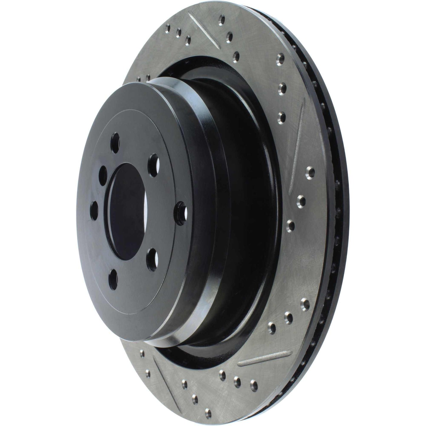 StopTech Slotted & Drilled Sport Brake Rotor 127.22017L
