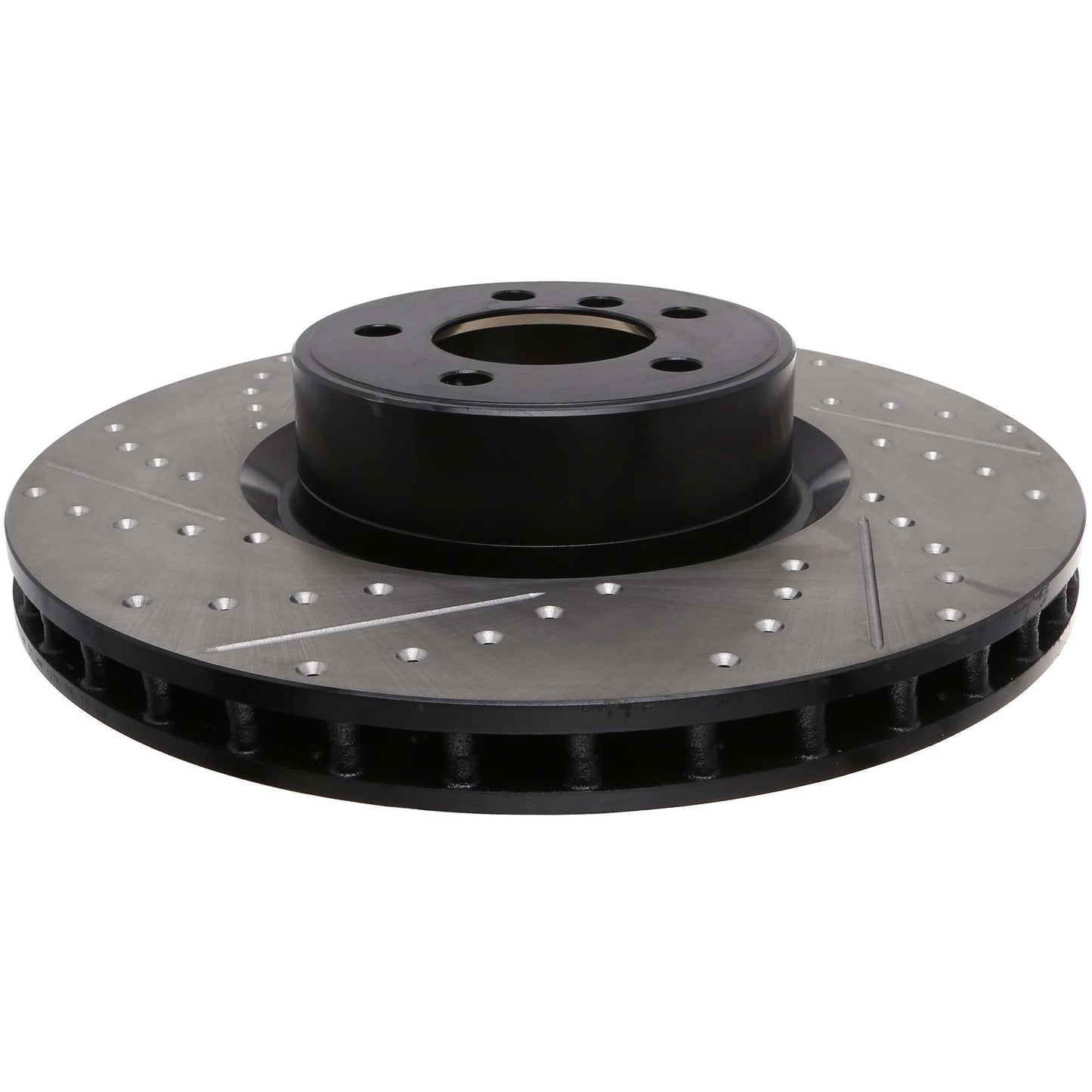 StopTech 10-12 Land Rover Range Rover Drilled & Slotted Front Right Brake Rotor 127.22020R