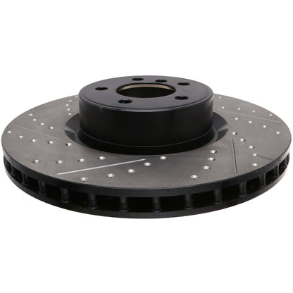 StopTech 10-12 Land Rover Range Rover Drilled & Slotted Front Right Brake Rotor 127.22020R