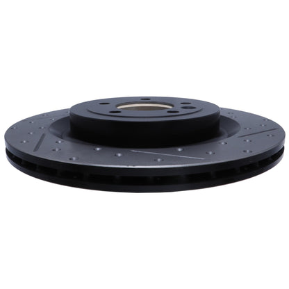 StopTech 13-17 Range Rover Left Slotted & Drilled Sport Brake Rotor 127.22024L