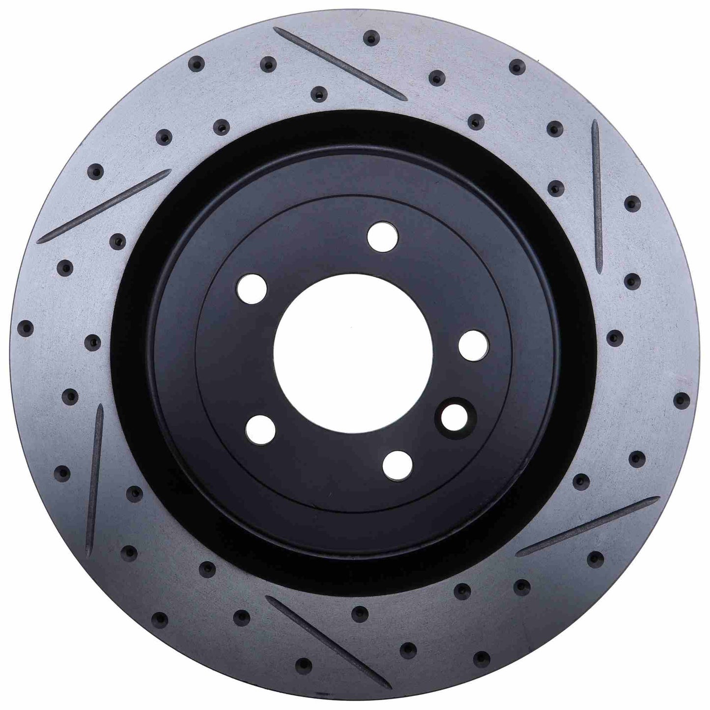 StopTech 13-17 Range Rover Left Slotted & Drilled Sport Brake Rotor 127.22024L