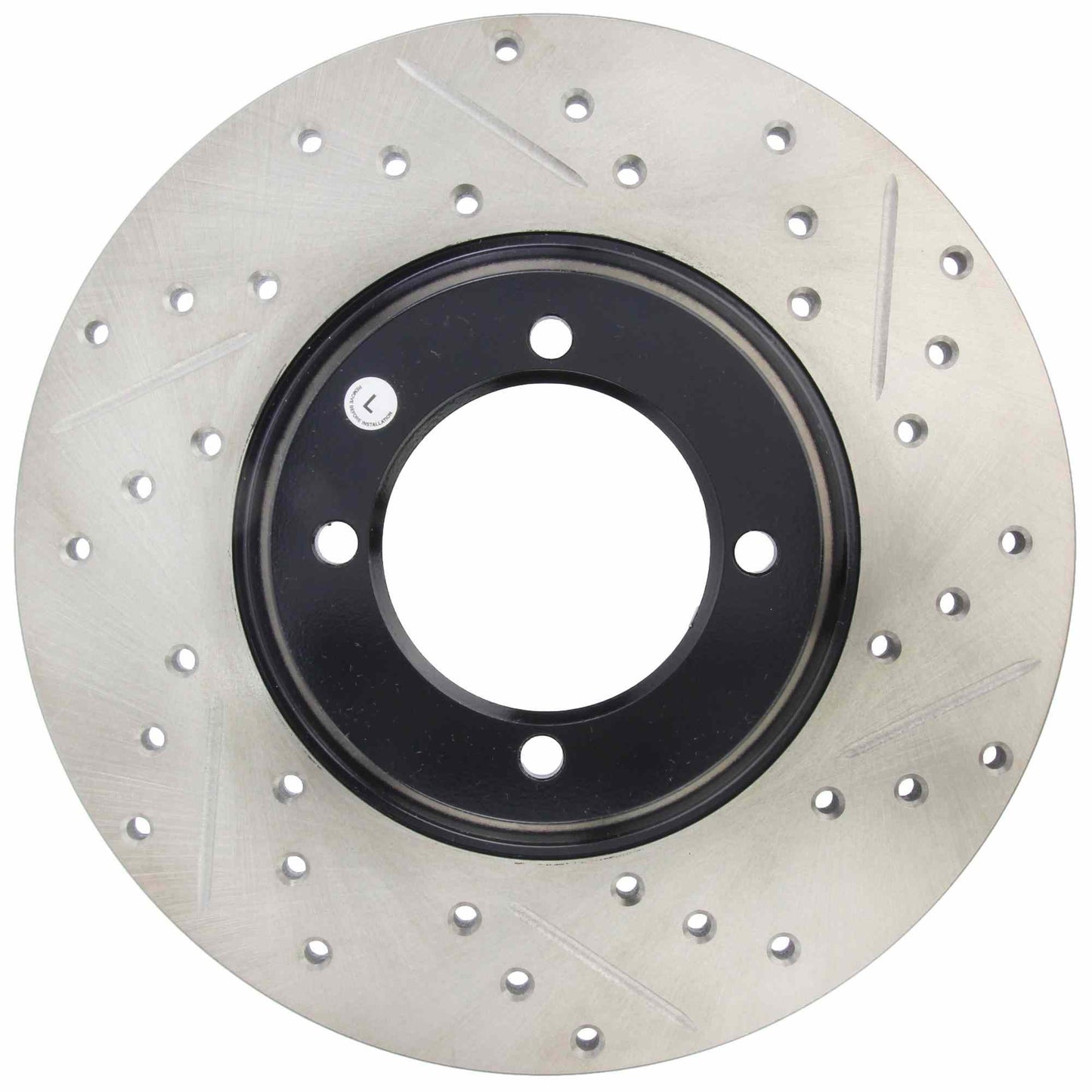 StopTech Slotted & Drilled Sport Brake Rotor 127.30002L