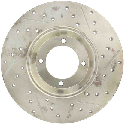 StopTech Slotted & Drilled Sport Brake Rotor 127.30002R