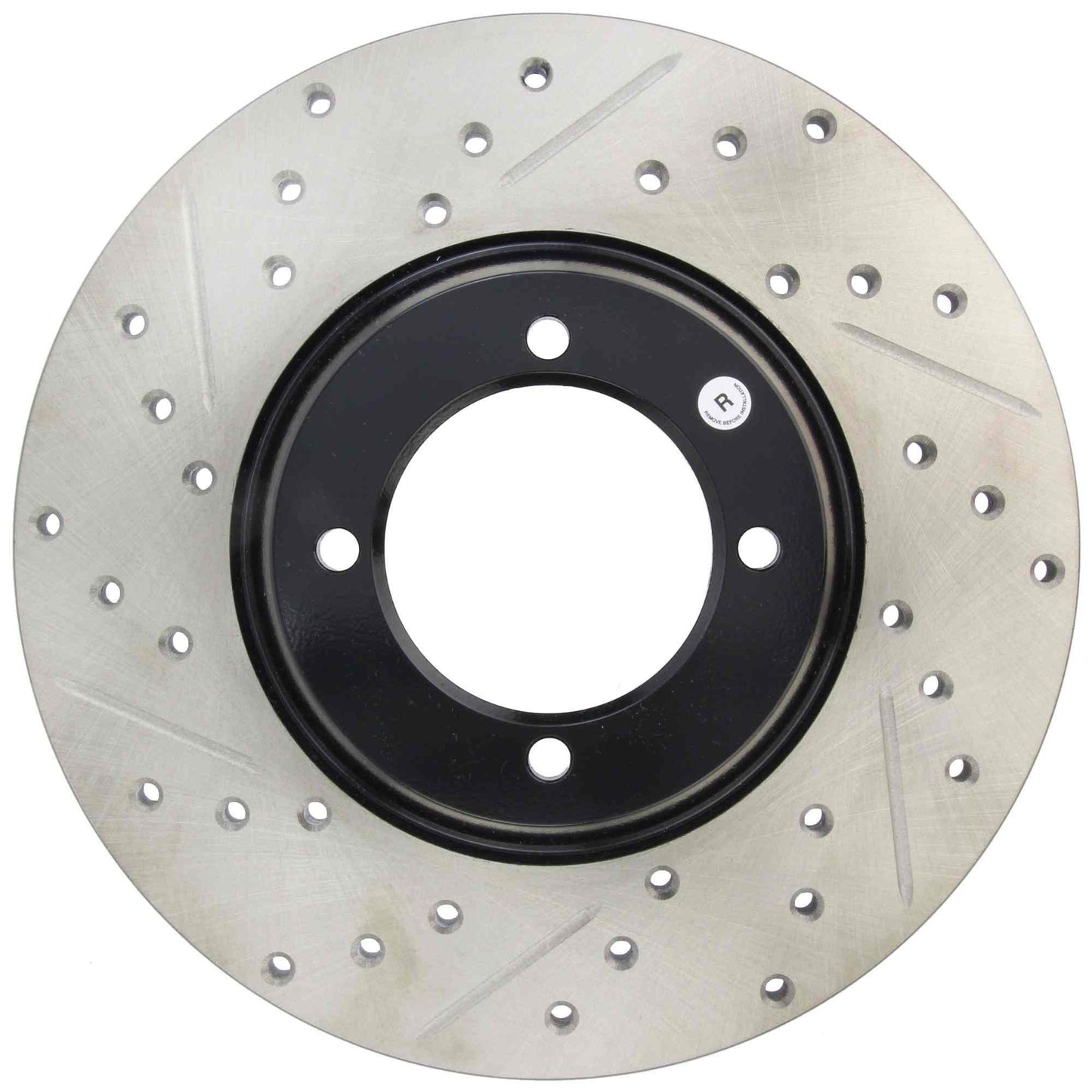 StopTech Slotted & Drilled Sport Brake Rotor 127.30002R