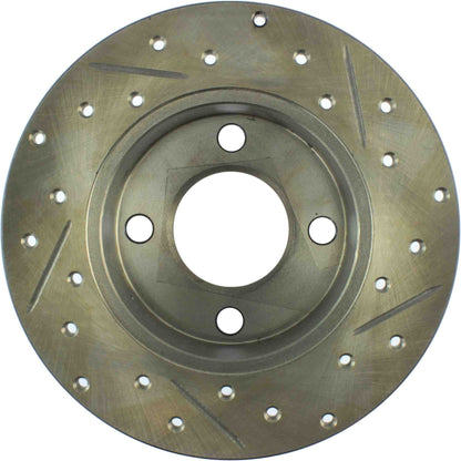 StopTech Slotted & Drilled Sport Brake Rotor 127.33020R
