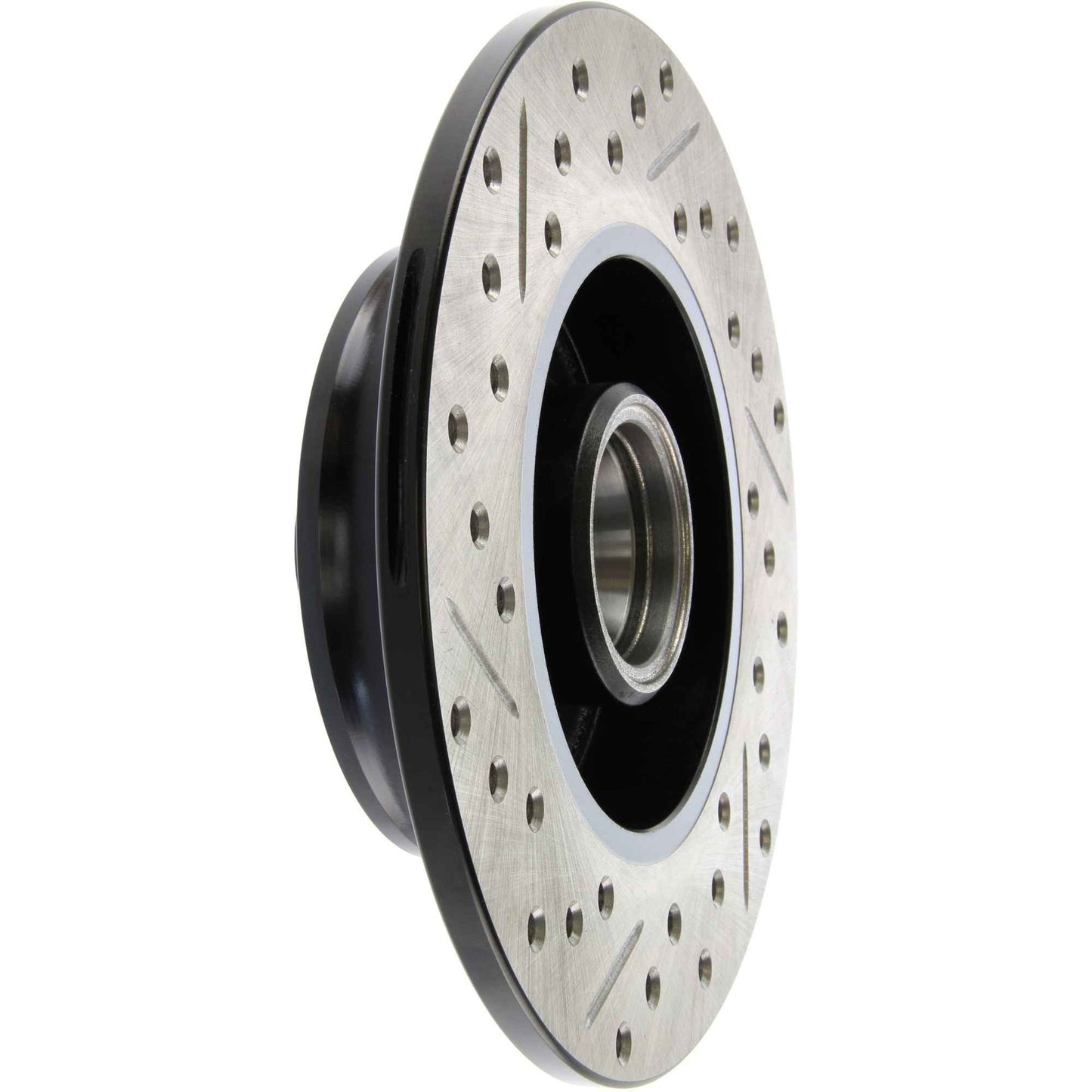 StopTech 99-02 VW Cabrio/Cabriolet / 89-81 Corrado / 93-98 Golf GL Slotted & Drilled Left Rear Roto 127.33022L