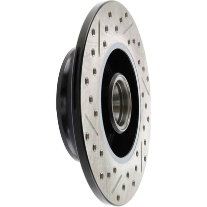 StopTech 99-02 VW Cabrio/Cabriolet / 89-81 Corrado / 93-98 Golf GL Slotted & Drilled Left Rear Roto 127.33022L