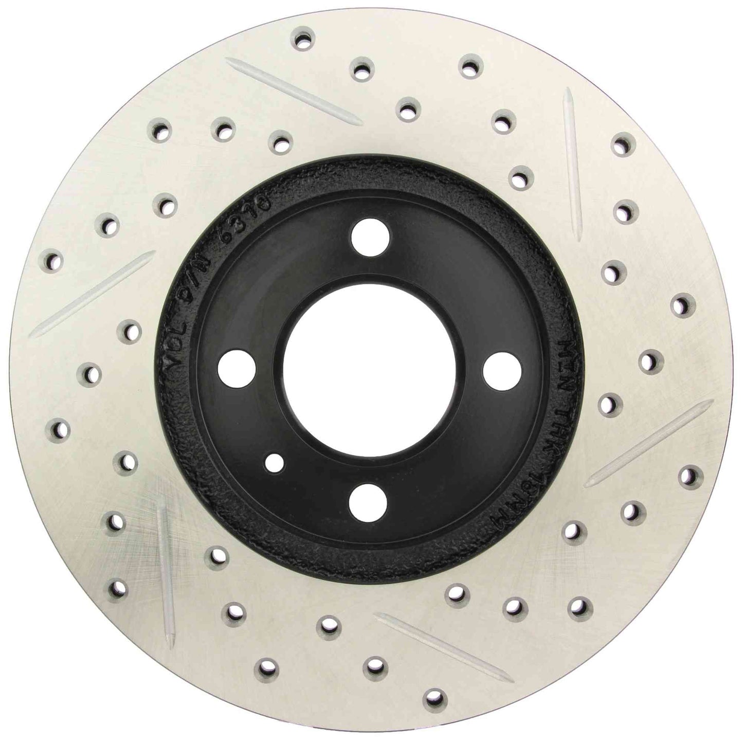StopTech Slotted & Drilled Sport Brake Rotor 127.33023R