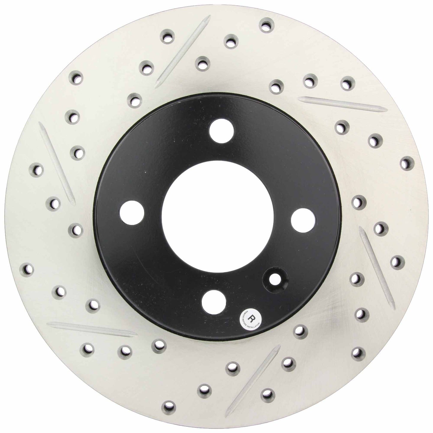 StopTech Slotted & Drilled Sport Brake Rotor 127.33023R