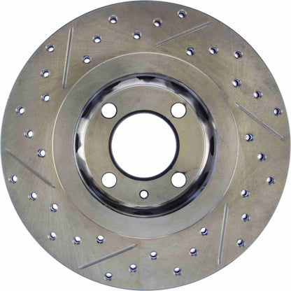 StopTech Slotted & Drilled Sport Brake Rotor 127.33028L