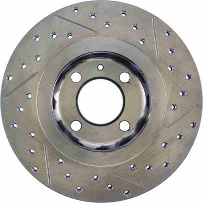 StopTech Slotted & Drilled Sport Brake Rotor 127.33028R