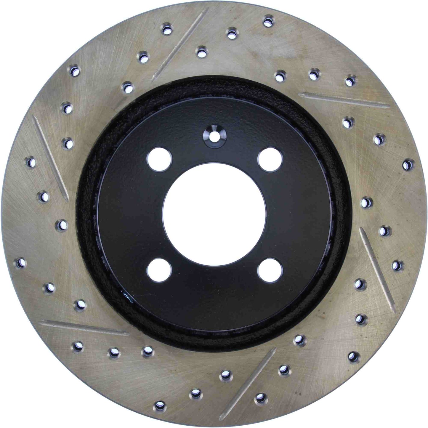 StopTech Slotted & Drilled Sport Brake Rotor 127.33028R