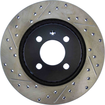 StopTech Slotted & Drilled Sport Brake Rotor 127.33028R