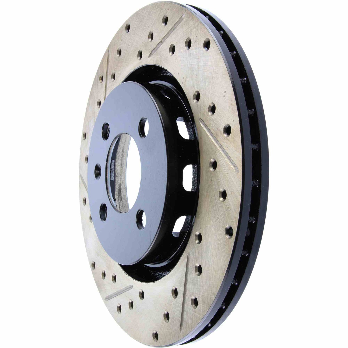 StopTech Slotted & Drilled Sport Brake Rotor 127.33028R