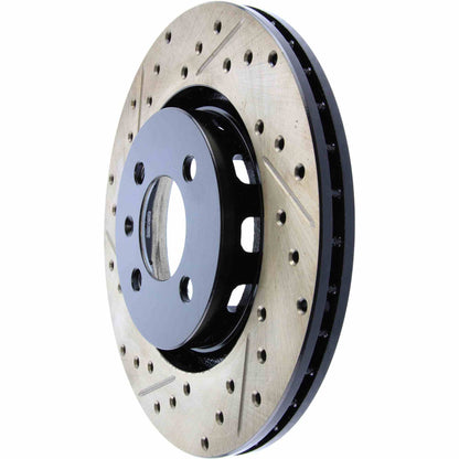 StopTech Slotted & Drilled Sport Brake Rotor 127.33028R
