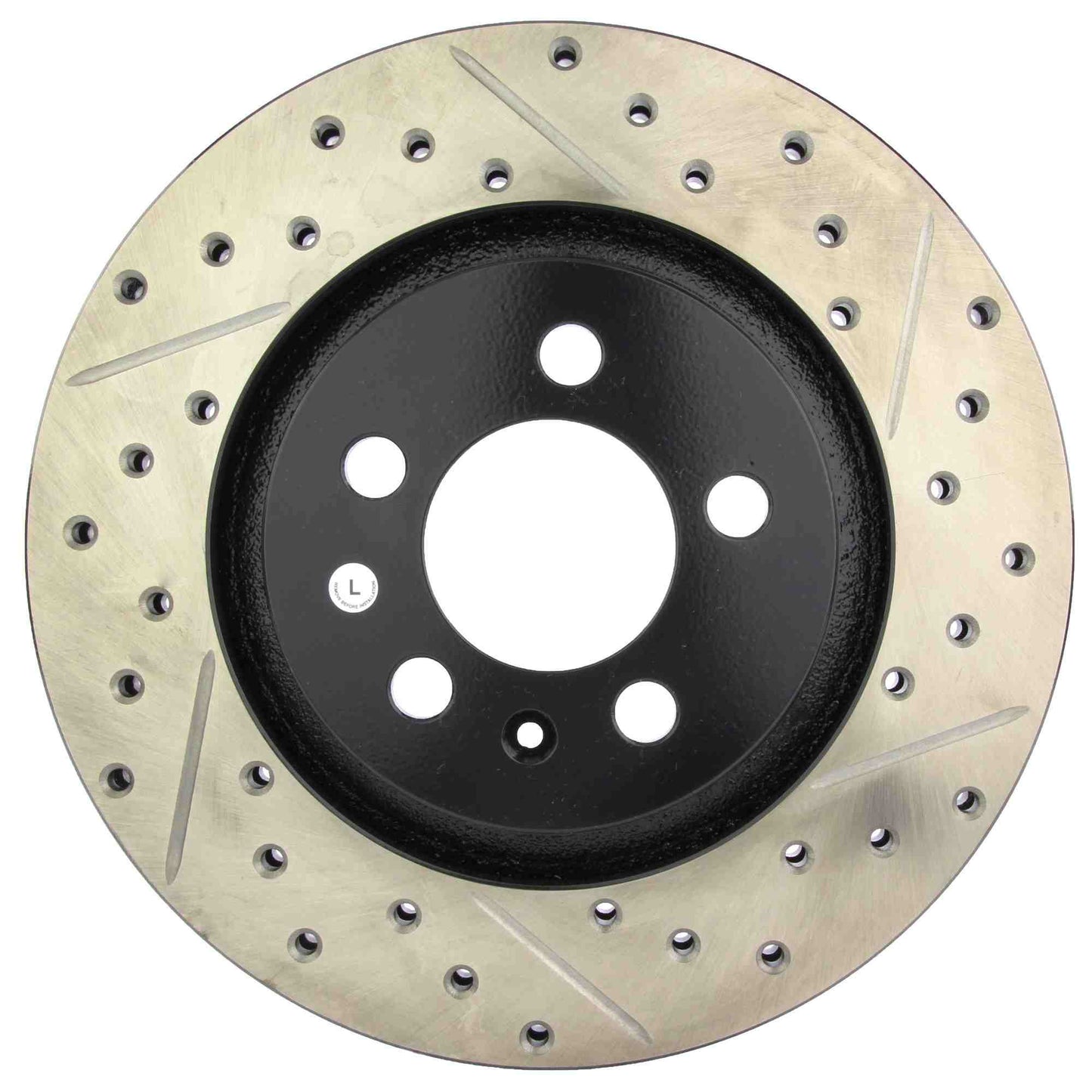 StopTech Slotted & Drilled Sport Brake Rotor 127.33034L