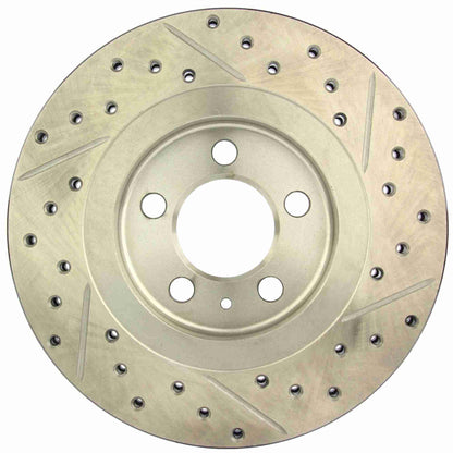 StopTech Slotted & Drilled Sport Brake Rotor 127.33034R