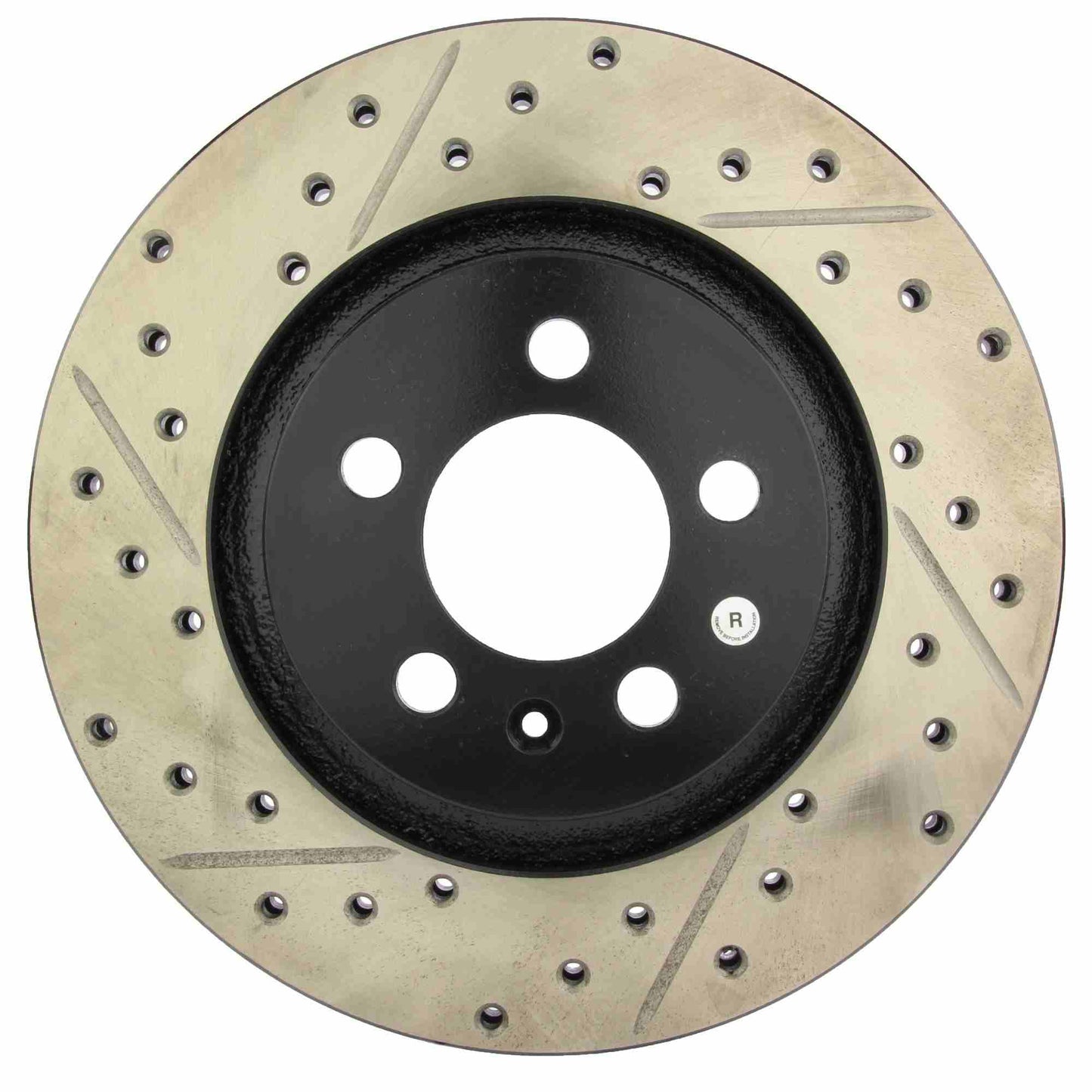StopTech Slotted & Drilled Sport Brake Rotor 127.33034R