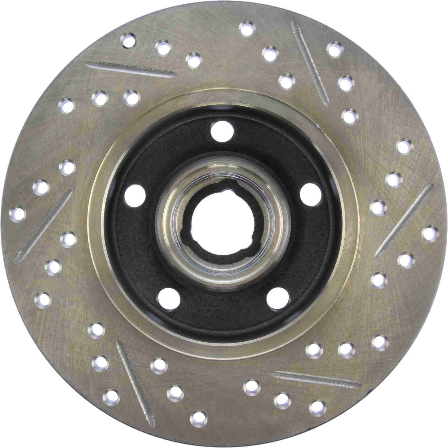 StopTech  Sport Cryo Drilled/Slotted Brake Rotor; Rear Right