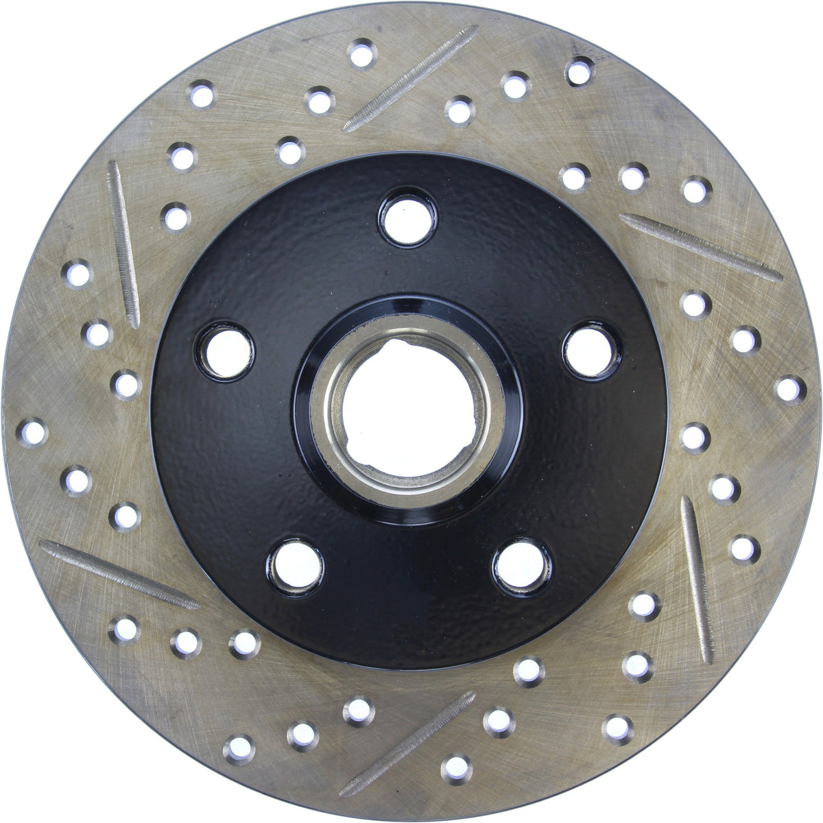 StopTech  Sport Cryo Drilled/Slotted Brake Rotor; Rear Right