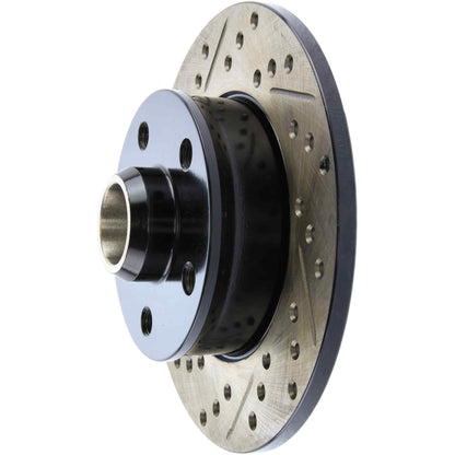 StopTech  Sport Cryo Drilled/Slotted Brake Rotor; Rear Right
