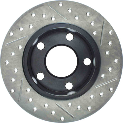 StopTech  Sport Cryo Drilled/Slotted Brake Rotor; Rear Right