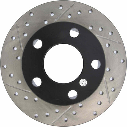 StopTech  Sport Cryo Drilled/Slotted Brake Rotor; Rear Right