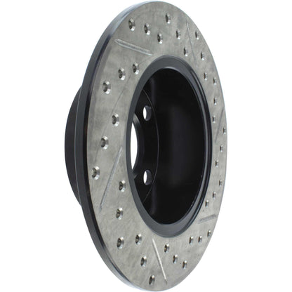 StopTech  Sport Cryo Drilled/Slotted Brake Rotor; Rear Right
