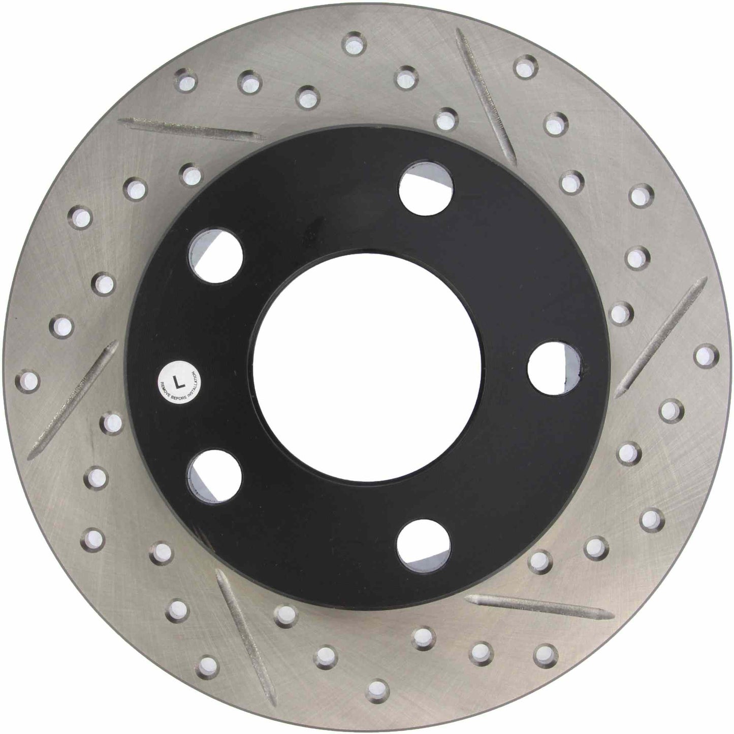 StopTech Slotted & Drilled Sport Brake Rotor 127.33038L