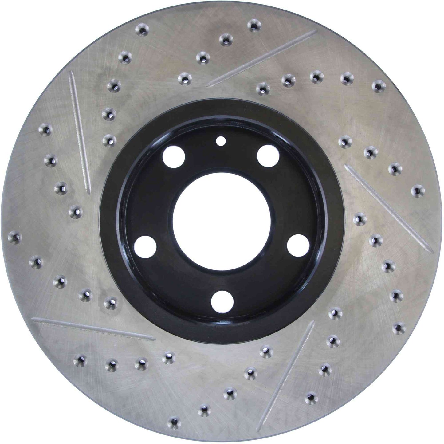 StopTech 96-7/04 Audi A4 / 95-01 A6 / 7/98-05 VW Passat Left Front Slotted and Drilled Cryo Rotor 127.33039CL