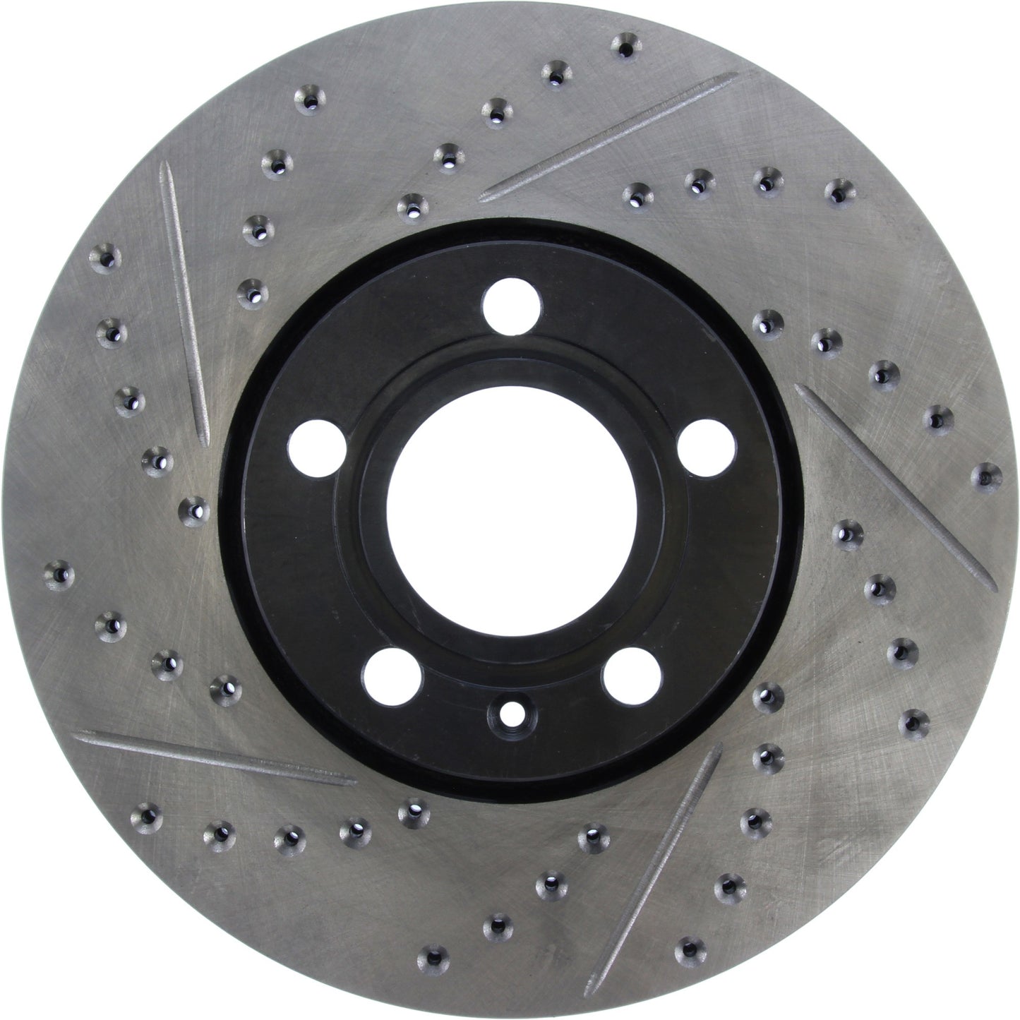 StopTech 96-7/04 Audi A4 / 95-01 A6 / 7/98-05 VW Passat Right Front Slotted and Drilled Cryo Rotor 127.33039CR