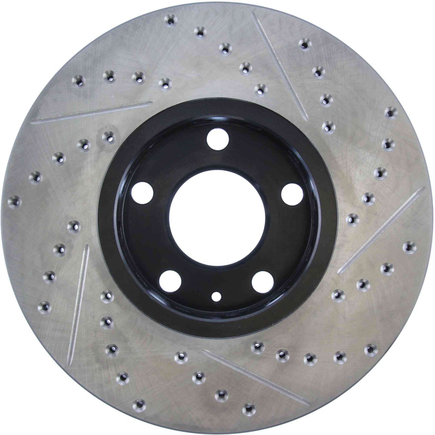 StopTech 96-7/04 Audi A4 / 95-01 A6 / 7/98-05 VW Passat Right Front Slotted and Drilled Rotor 127.33039R