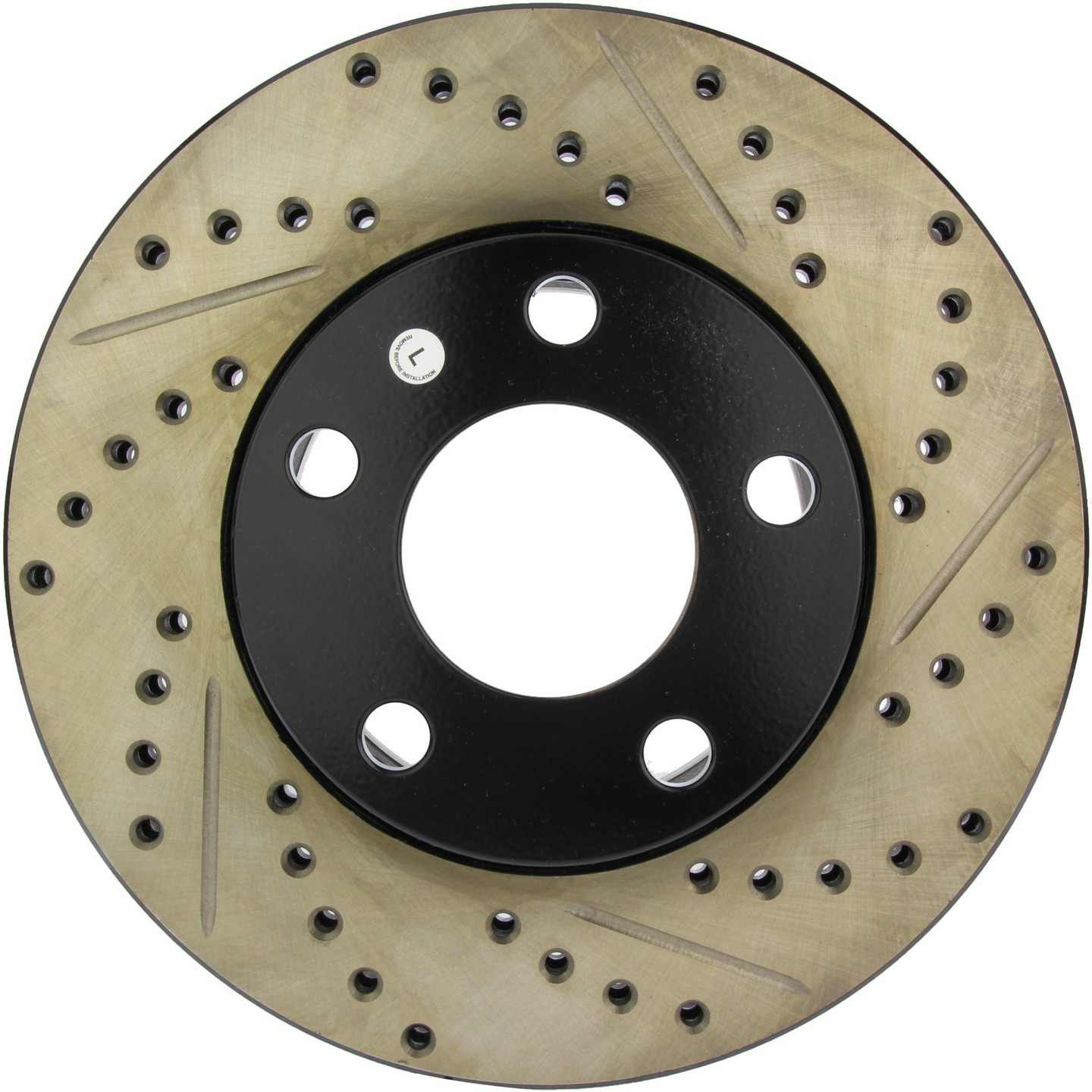 Stoptech Slotted & Drilled Sport Brake Rotor 127.33040L