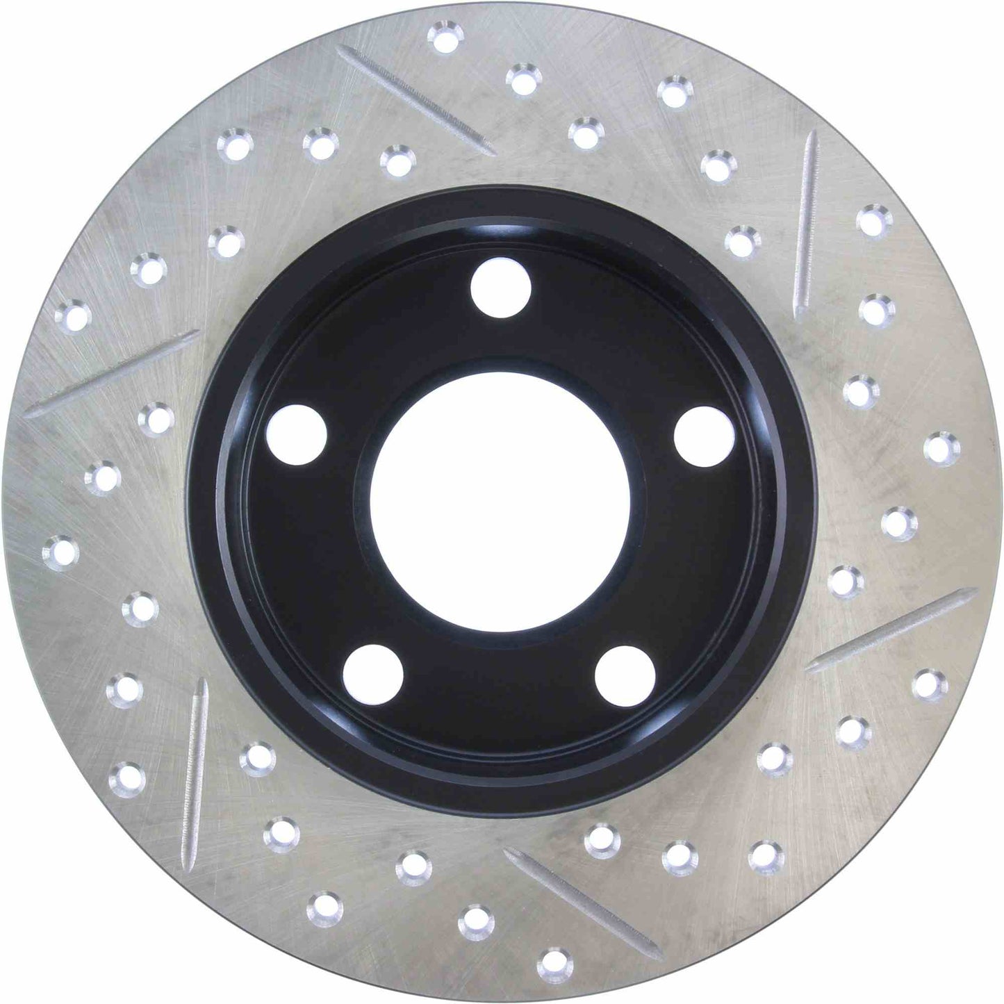 StopTech Sport Cryo Drilled/Slotted Brake Rotor; Rear Right