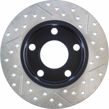 StopTech Sport Cryo Drilled/Slotted Brake Rotor; Rear Right
