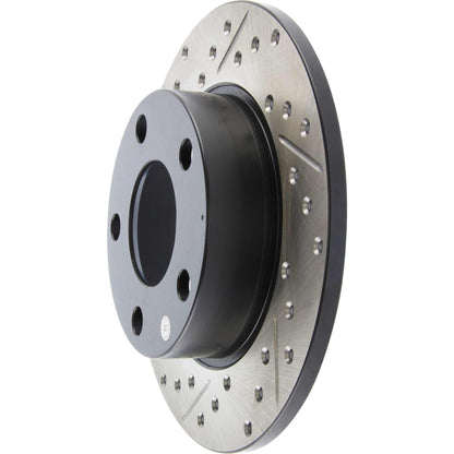 StopTech Sport Cryo Drilled/Slotted Brake Rotor; Rear Right