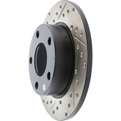 StopTech Sport Cryo Drilled/Slotted Brake Rotor; Rear Right