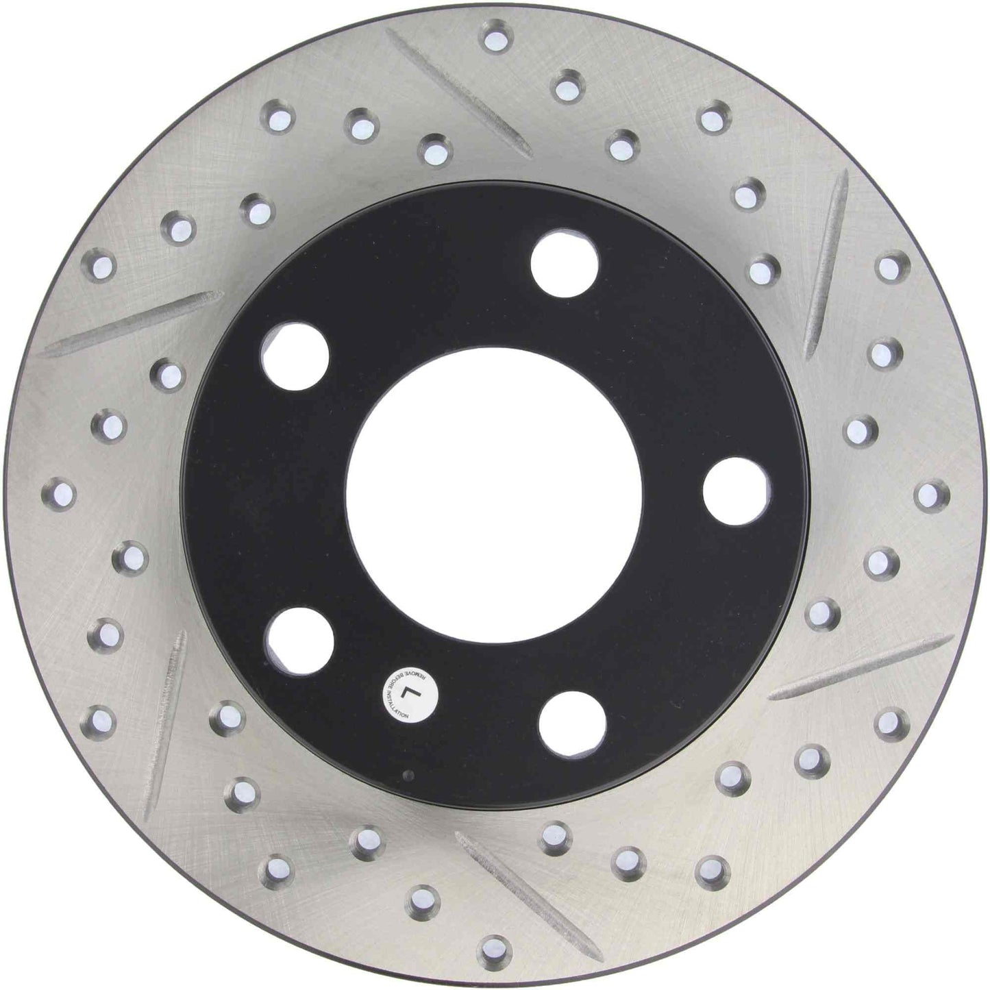 StopTech Slotted & Drilled Sport Brake Rotor 127.33047L