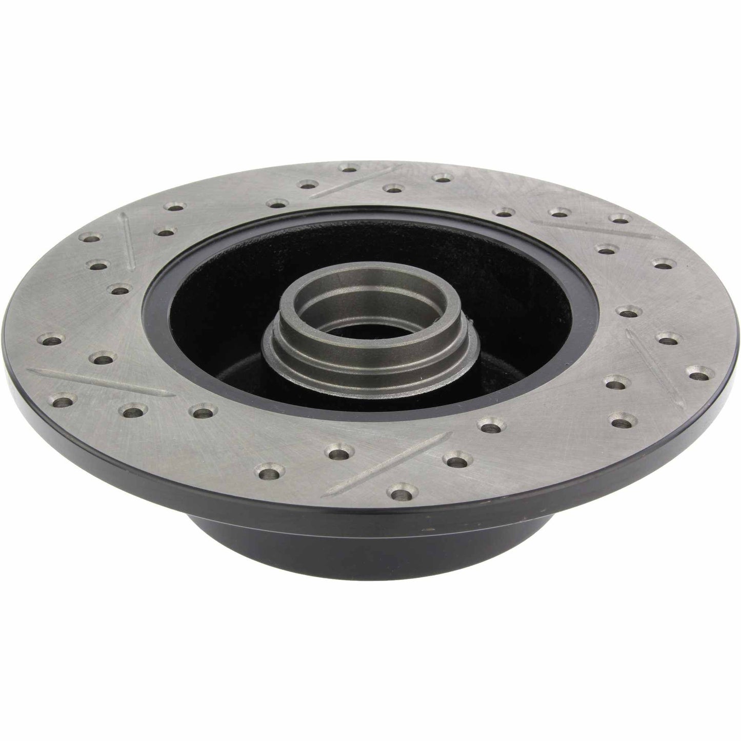 StopTech Sport Drilled/Slotted Brake Rotor; Rear Left