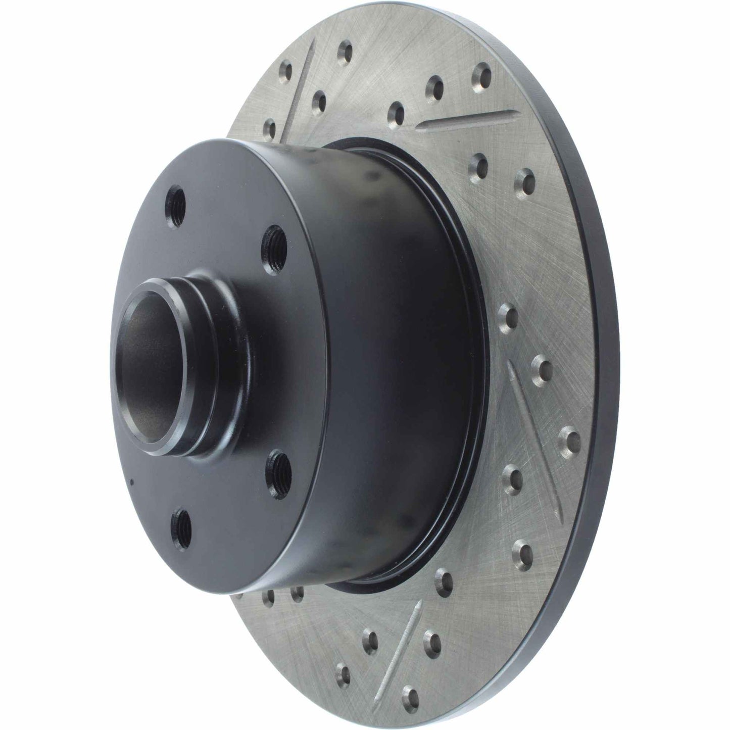 StopTech Sport Drilled/Slotted Brake Rotor; Rear Right