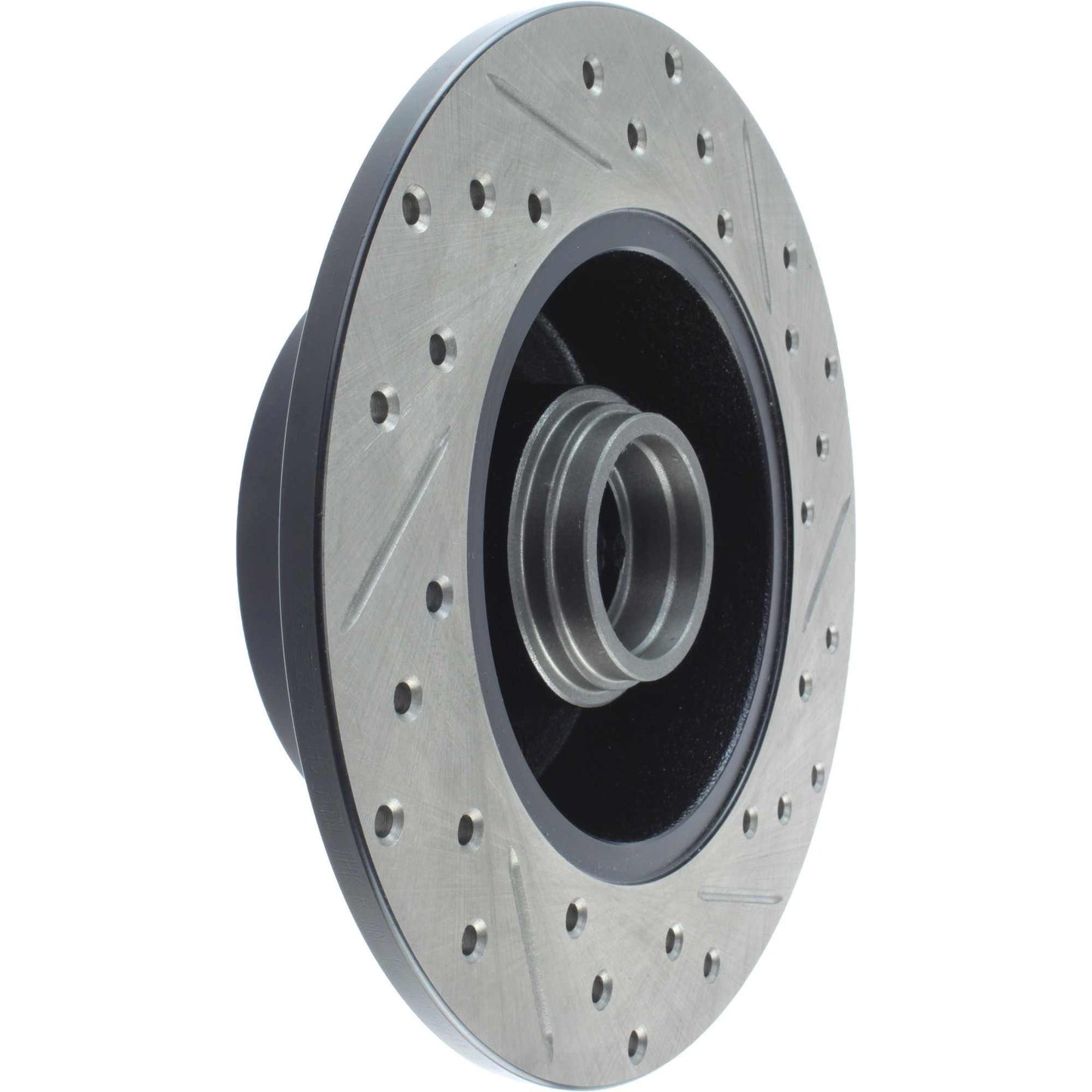 StopTech Sport Drilled/Slotted Brake Rotor; Rear Right