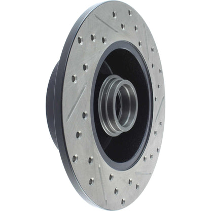 StopTech Sport Drilled/Slotted Brake Rotor; Rear Right