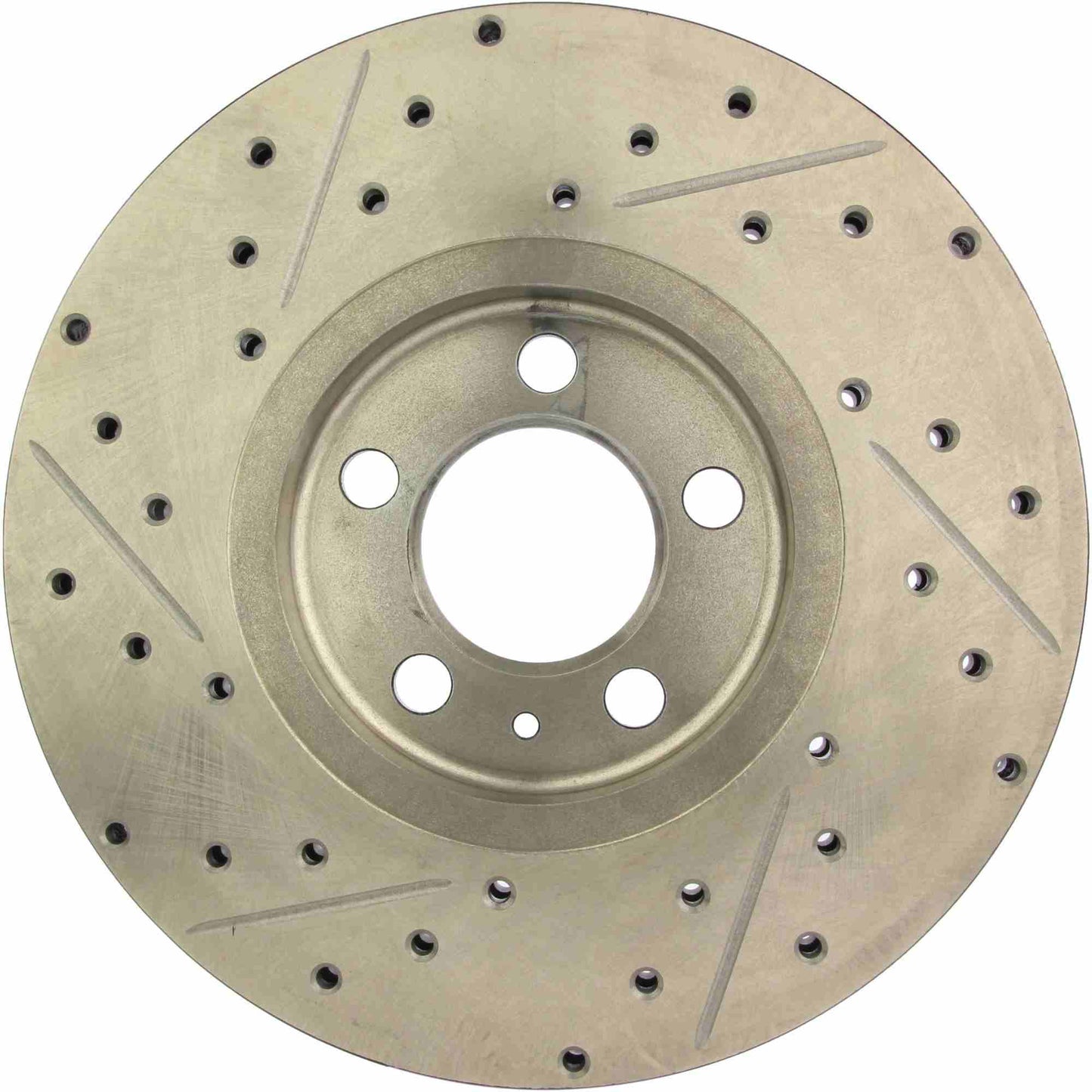 StopTech  Sport Drilled/Slotted Brake Rotor; Front Left