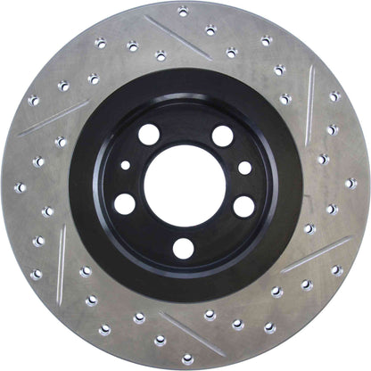 StopTech Slotted & Drilled Sport Brake Rotor 127.33054R