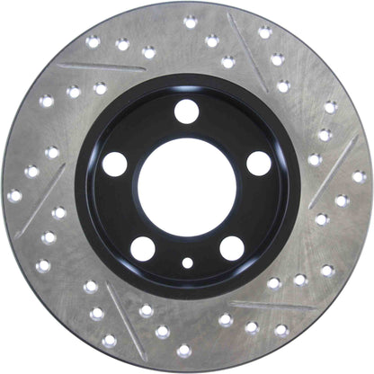 StopTech Sport Cryo Drilled/Slotted Brake Rotor; Rear Right