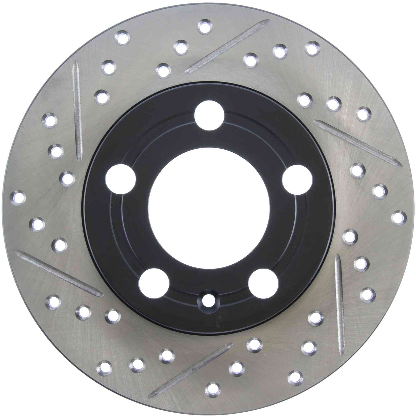 StopTech Sport Cryo Drilled/Slotted Brake Rotor; Rear Right