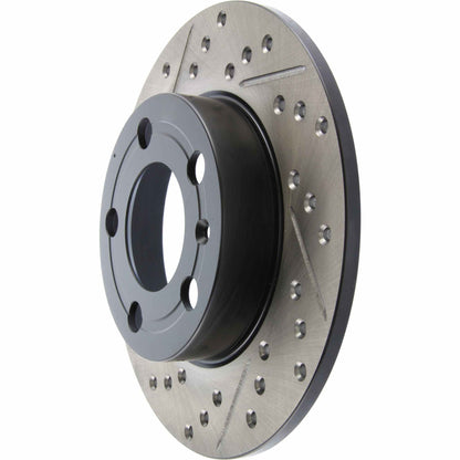 StopTech Sport Cryo Drilled/Slotted Brake Rotor; Rear Right