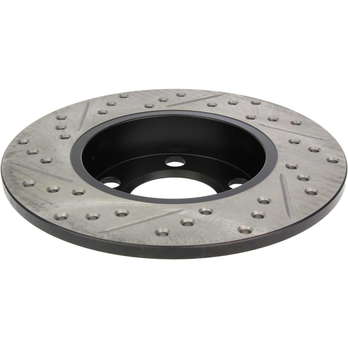 StopTech Sport Drilled/Slotted Brake Rotor; Rear Left